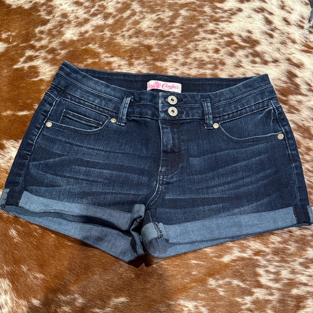 Candie's Dark Blue Jean Shorts